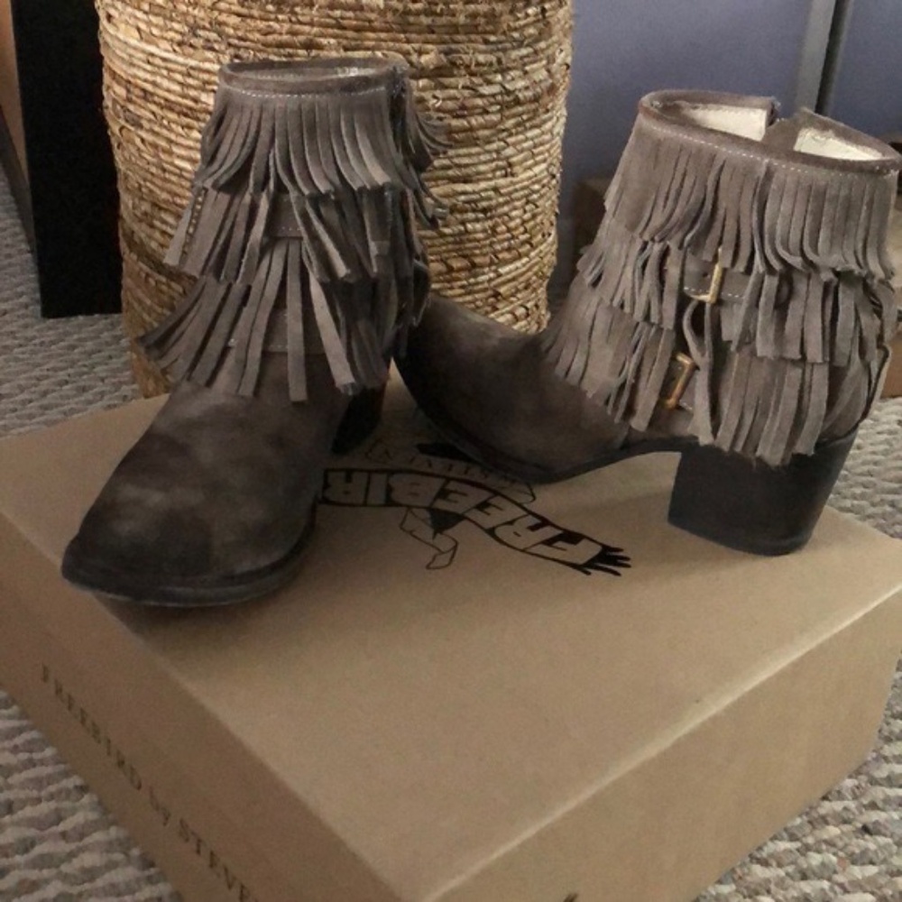 Freebird by Steven fringed Belle bootie.